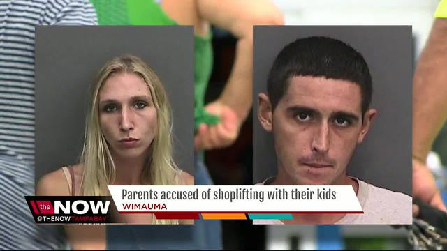Adult Shoplifters use Kids for Theft image